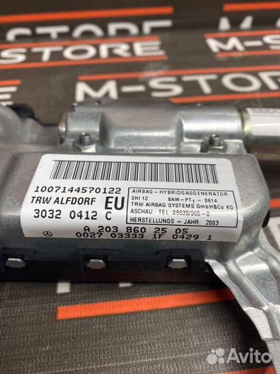 Аирбаг двери передний левый Mercedes-Benz C-Class