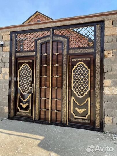 Кованные ворота бюджетные