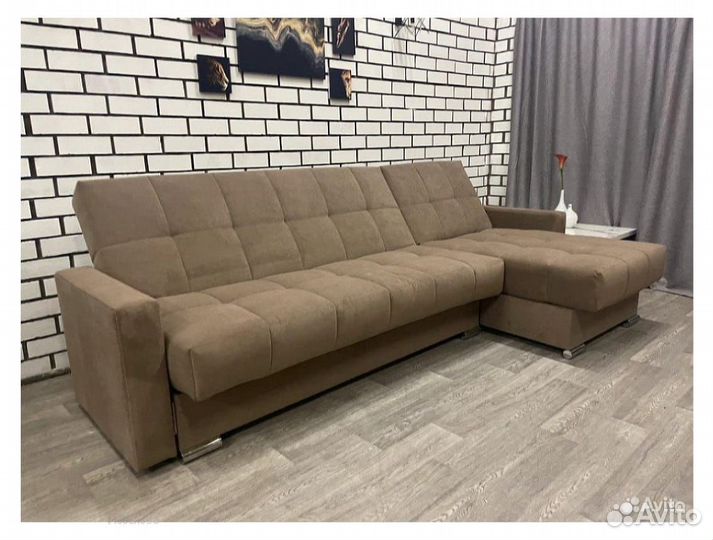 Диван Белиз с оттоманкой с подлокотниками Egida Te