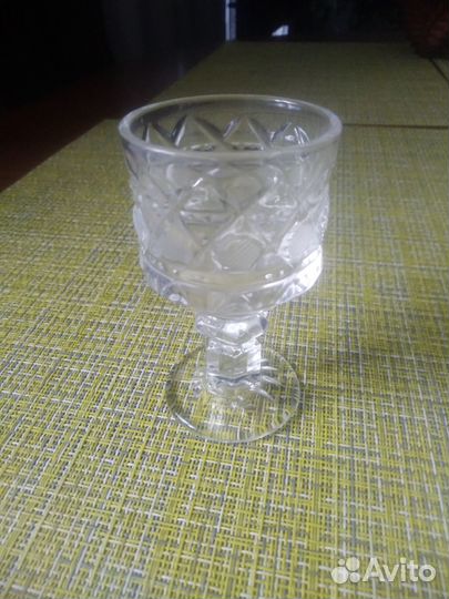 Набор посуды хрусталь и стекло