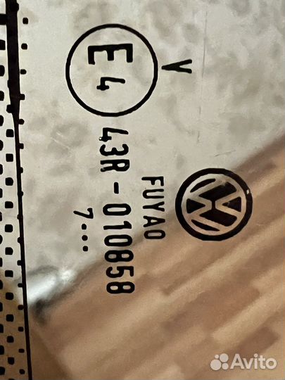 Стекло багажника VW Tiguan 2017г