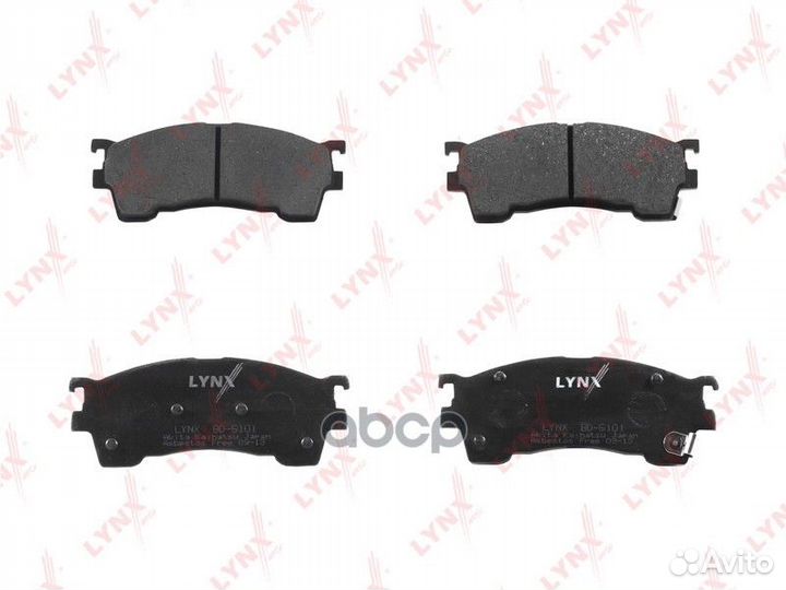 Колодки тормозные дисковые перед BD5101 LYN