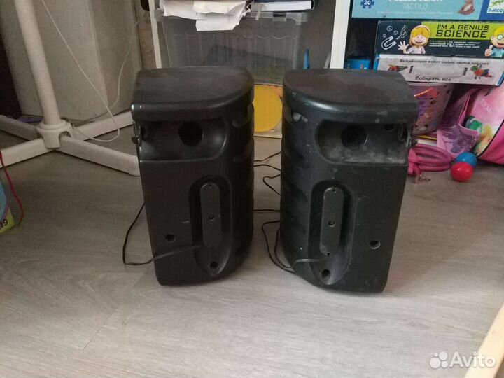 Аккустика от музыкального центра