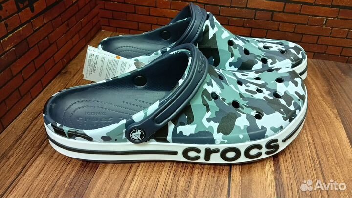 Crocs камуфляжные р39-45 в наличии