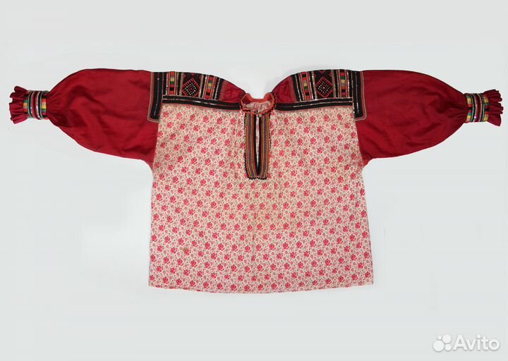 Старинная народная рубаха этнография дореволюционн