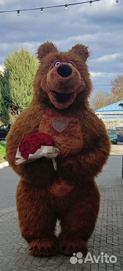 Поздравление от больших мишек