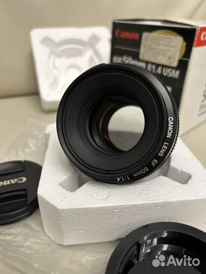 Canon ef 50mm 1.4 как новый