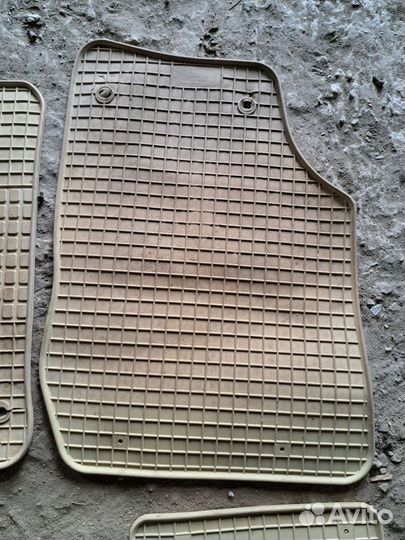 Коврики салона на Volkswagen Touareg