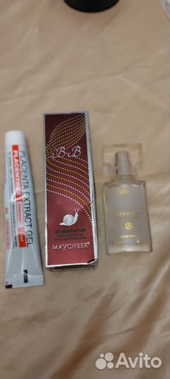 Набор косметики, бб крем, духи