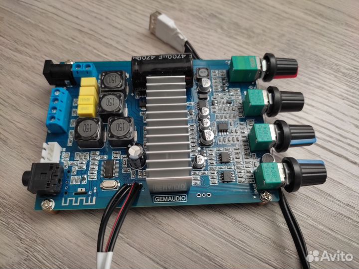 Усилитель звука с bluetooth