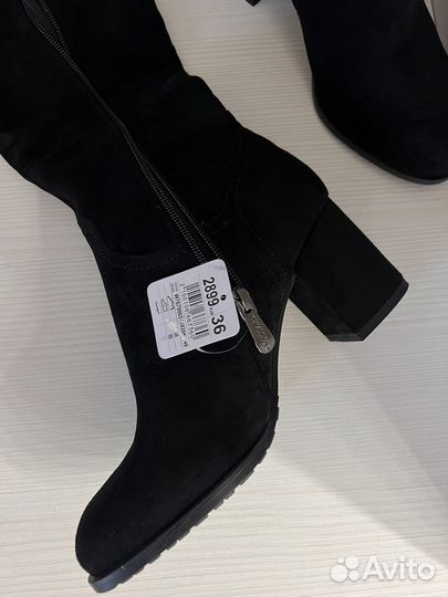 Сапоги осень весна женские 36 новые