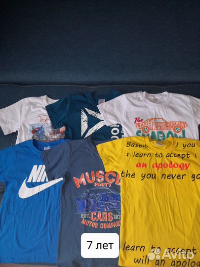 Новый набор футболок 3 штуки