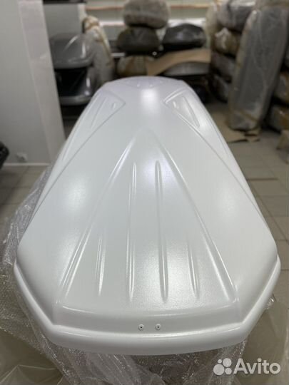 Автобокс Voyage X 500л 218см цвет Белый матовый