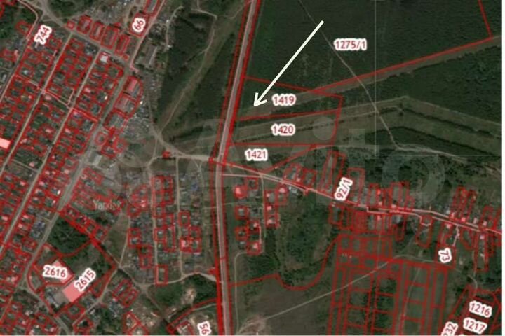 Участок 2,31 га (СНТ, ДНП)