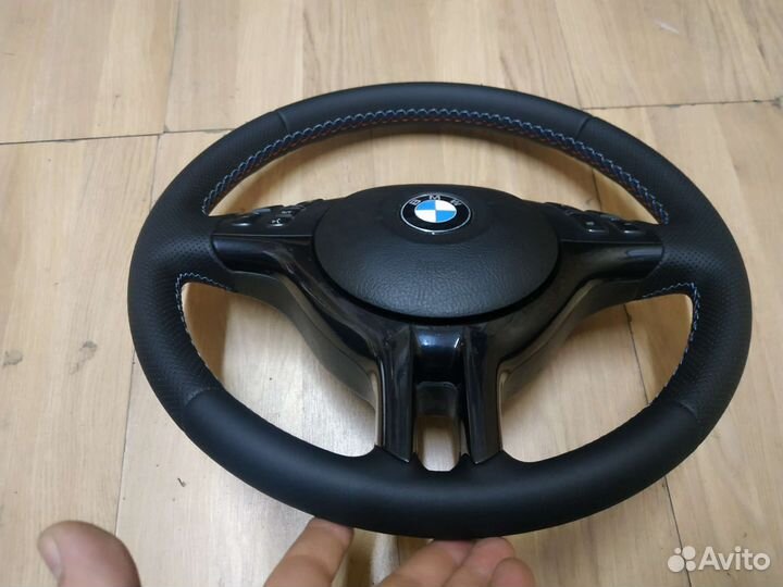 Руль бмв Е46 Е39 Е53 Sport с аэрбегом и кнопками