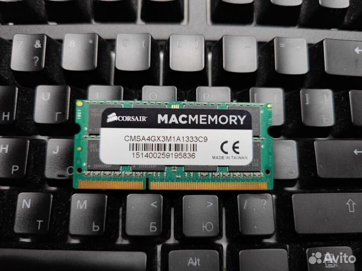 SOdimm DDR3 4GB 1333MHz Corsair cmsa4GX3M1A1333C9
