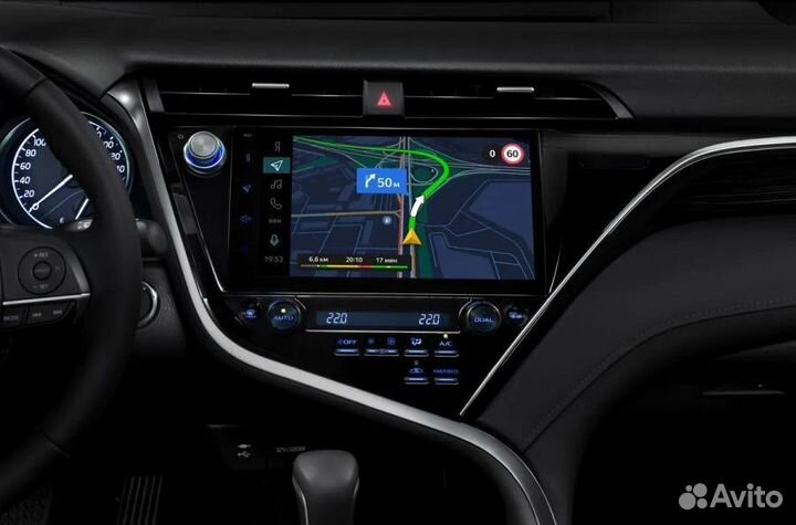 Автомагнитола Яндекс.Авто для Toyota Camry XV70