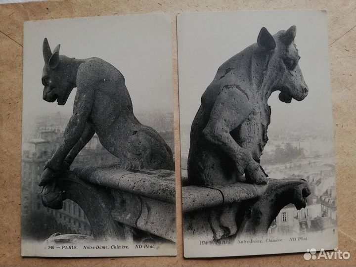 Старинные открытки Франция Куба Вьетнам Германия