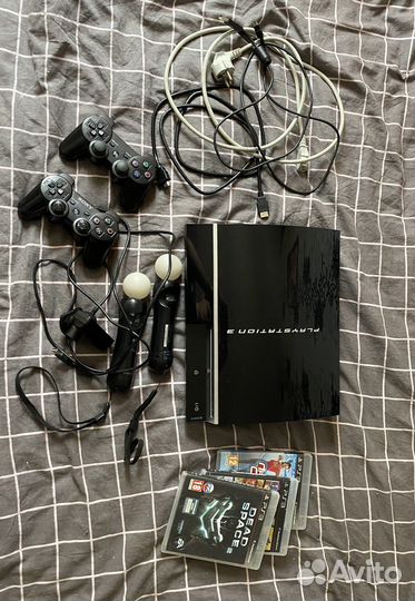 Sony playstation 3 с контроллерами