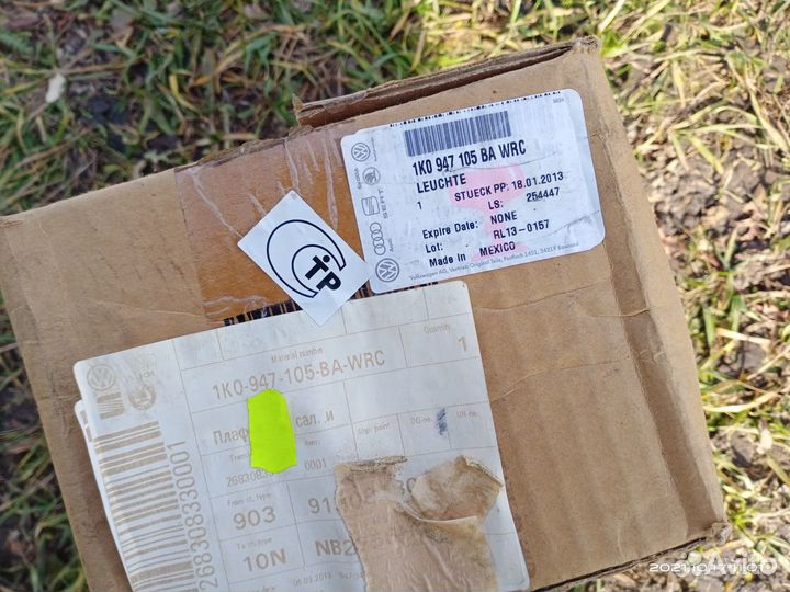 Плафон салона Volkswagen