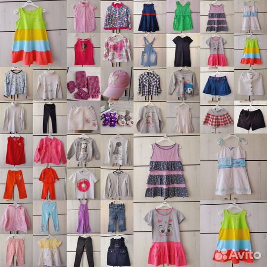 Вещи пакетом для девочки 92,98, 104,110 116