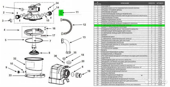 11228 Уплотнительное L-образное кольцо