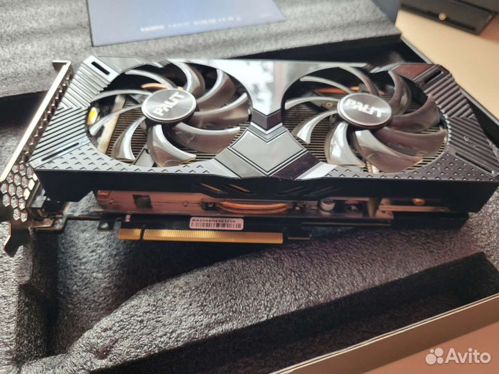 Видеокарта palit GTX 1660 super 6 GB