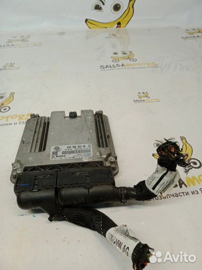 Блок управления двигателем Volkswagen Touareg 7P5