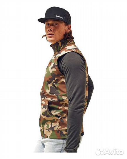 Жилет Simms Rogue Vest, Woodland Camo, (s - м)