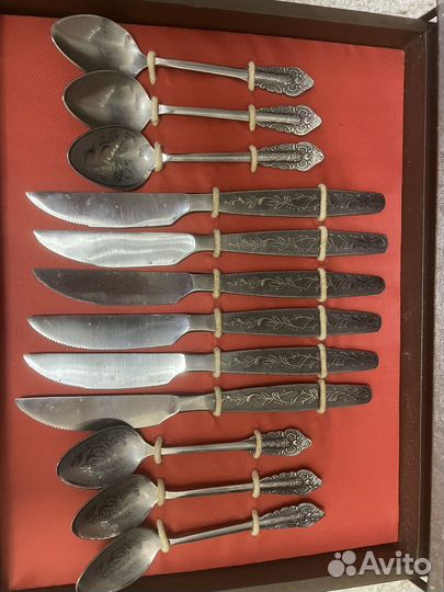 Набор столовых приборов СССР нержавейка