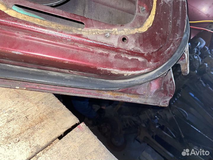 Дверь задняя левая honda accord 5 cc7