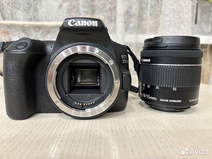 Зеркальный Фотоаппарат Canon eos 250D 18 55mm