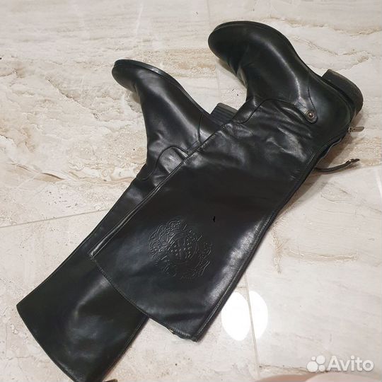 Сапоги женские натуральная кожа 37