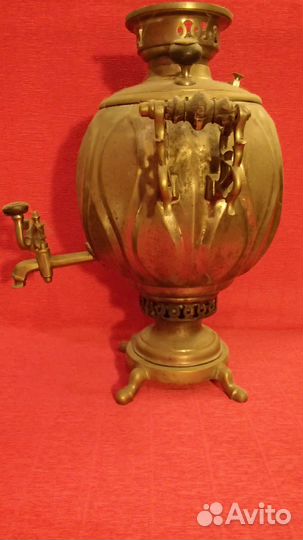 Раритет Редкий Самовар Шар Бр.Шемариныхъ 19 век
