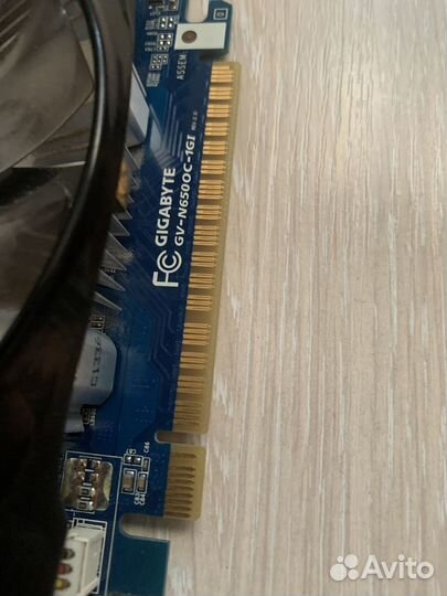 Видеокарта gigabyte GeForce GTX 650 OC 1 Гб gddr5