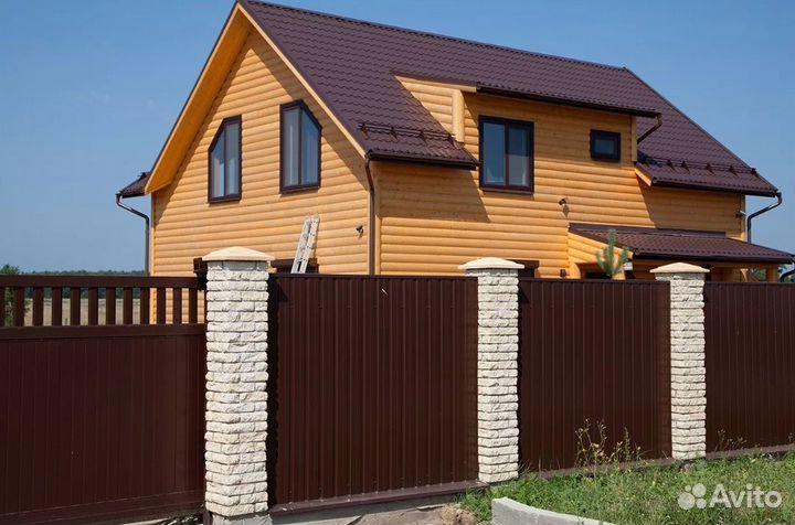 Забор металлический замер бесплатно под ключ