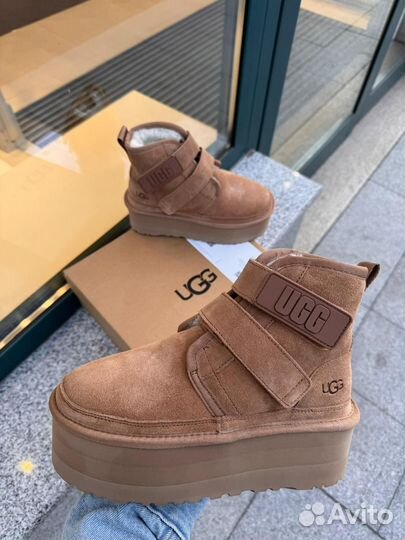 Ugg Neumel Platform Buckle Chestnut