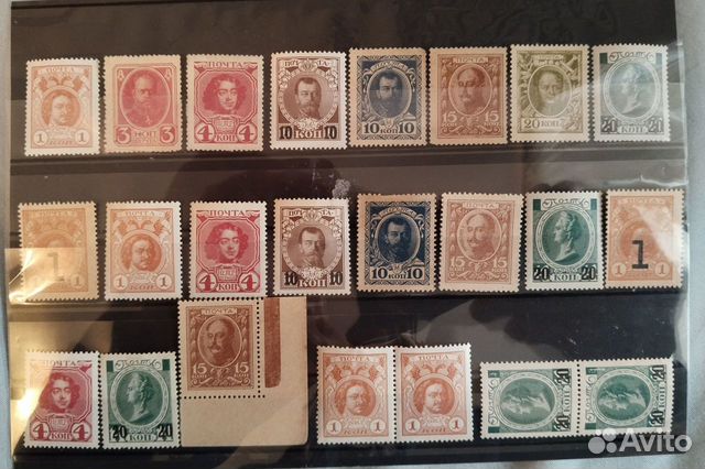 Почтовые марки чистые объявление продам