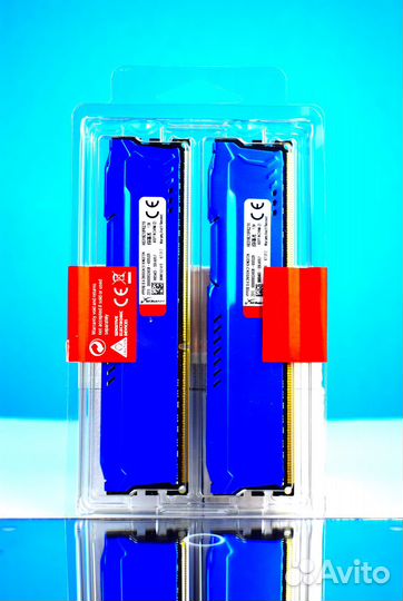 HyperX Fury DDR3 1600 мгц 16 GB