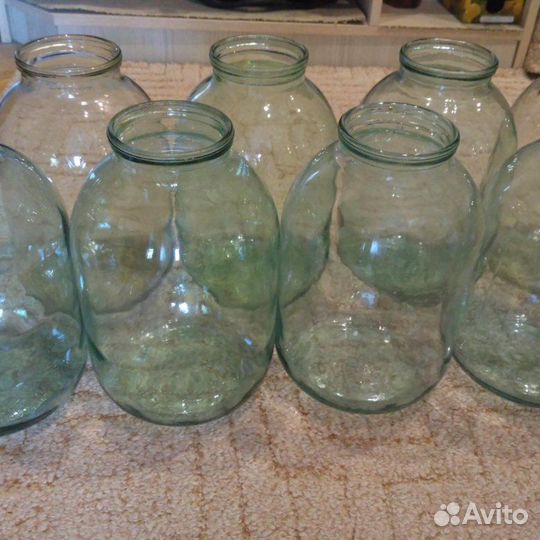 Банки стеклянные 3 л