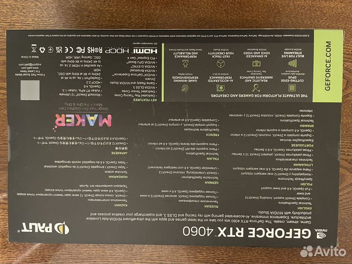 Видеокарта Palit GeForce RTX 4060 Dual