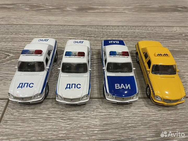 Металлические модели Autotime welly