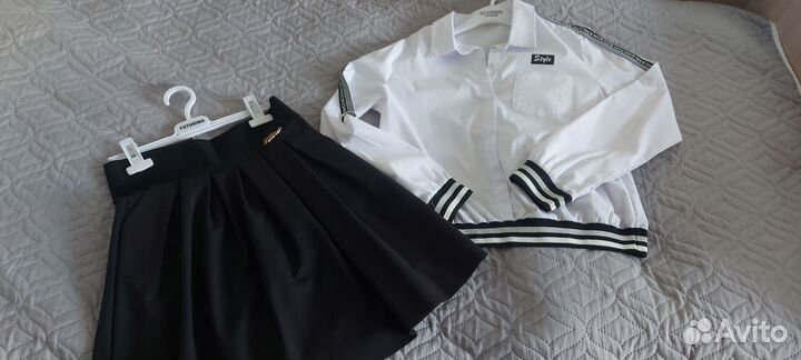 Юбка и блуза