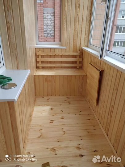 Отделка и остекление балконов и лоджий