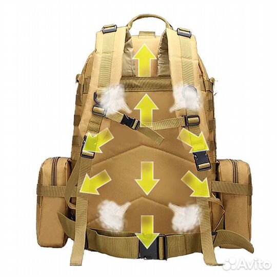 Рюкзак Combat трансформер 36-55л. (микс) (мультика