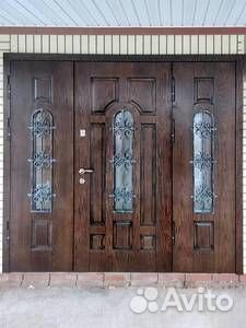 Дверь металлическая М Базальт орех