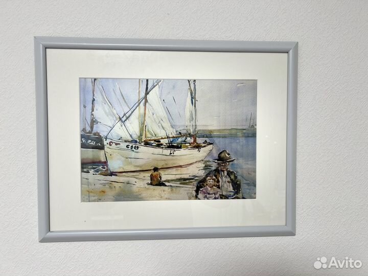 Картина акварель