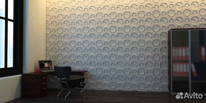 Гипсовая 3D панель 