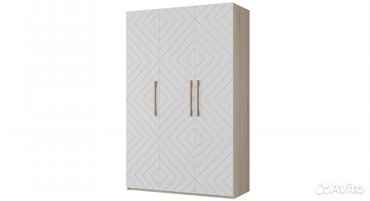 Шкаф 3 х створчатый Белый от производителя