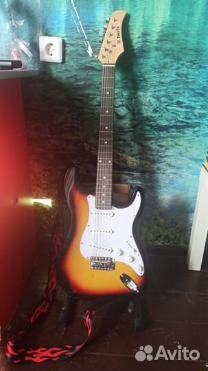 Электрогитара terris с комбиком